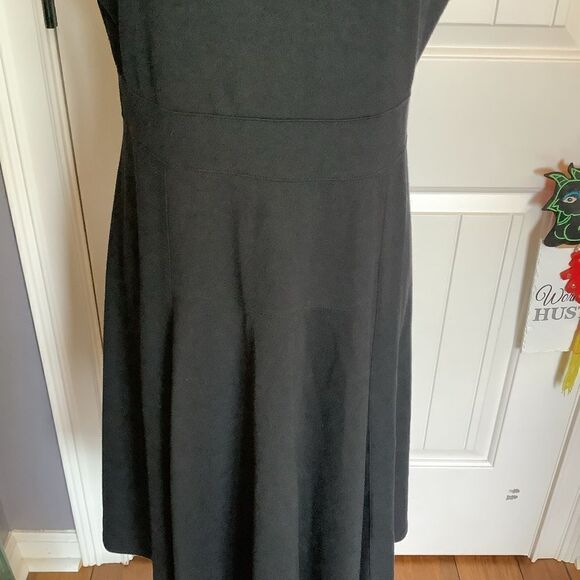 ‎Lands End Black Casual Dress 👗😎🦞🐟 - Picture 5 of 8